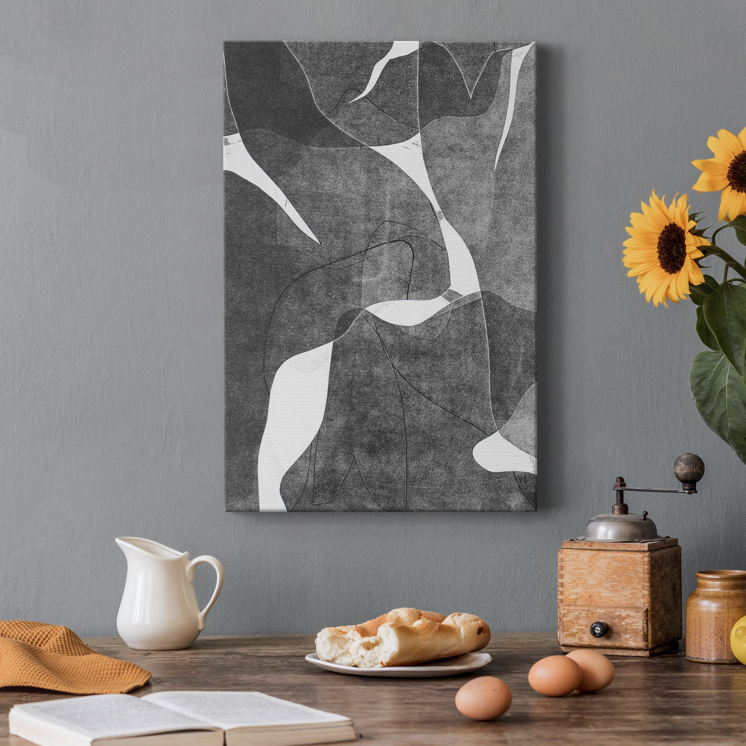 Night Bloom III Premium Gallery Wrapped Canvas - Ready to Hang