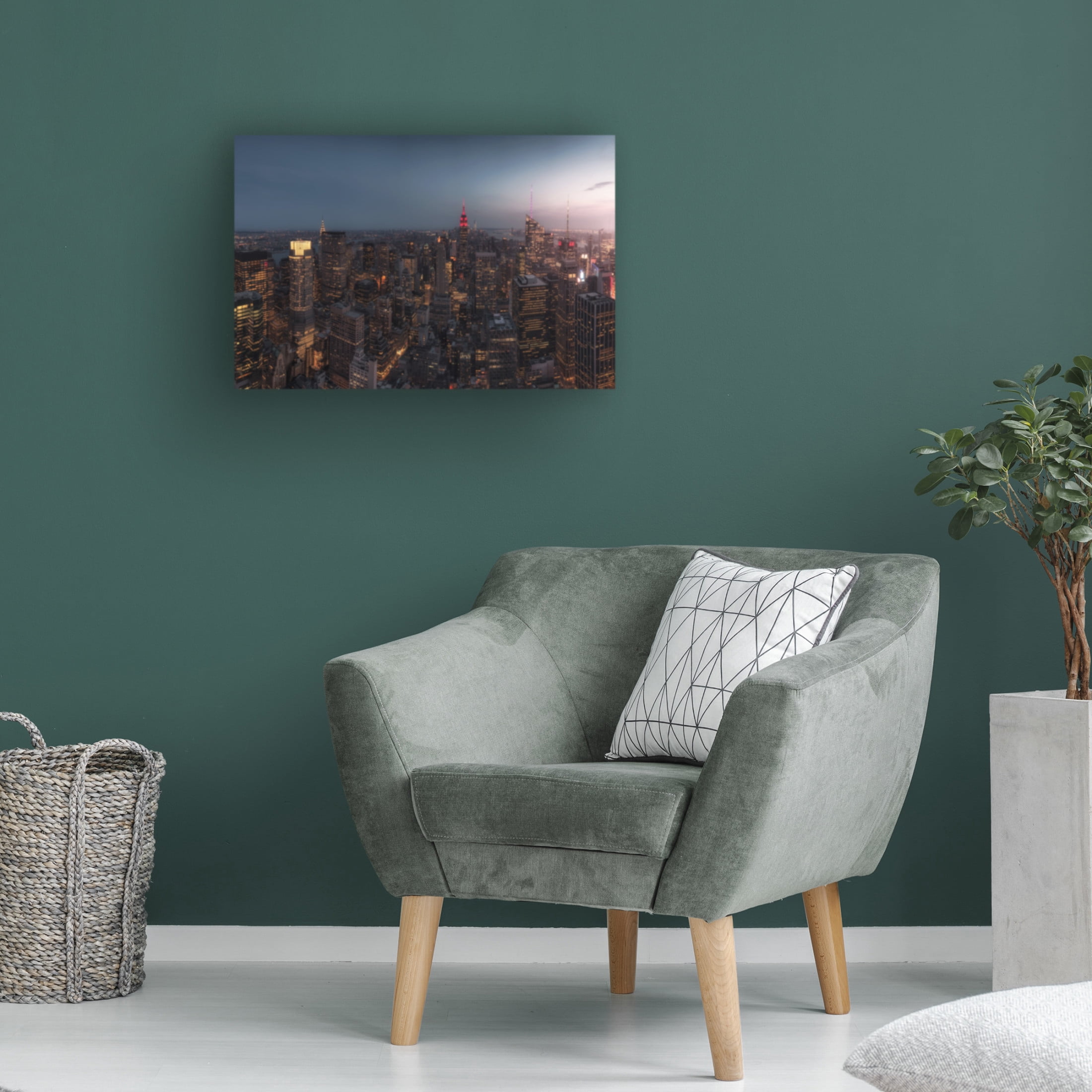 Canvas Wall Art - David Martin Castan 'Top' Wall Art for Living Room, Bedroom, or Office Décor by Trademark Fine Art - 19 x 12 Inches