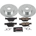 thumbnail image 3 of PowerStop Rear Z23 Evolution Sport Carbon-Fiber Ceramic Brake Pad and Drilled & Slotted Rotor Kit Fits: SUBARU Select Models K7039, 3 of 5