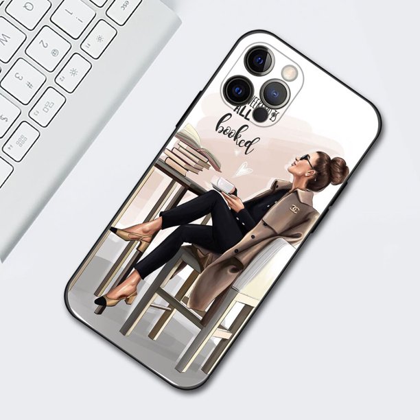 Funda de TPU para iPhone, carcasa Sexy para chica tatuada, 11, 12, 13 Pro Max, 12 Mini, XR, X, XS MAX, SE, 7, 8 Plus, 14 Pro MAX Fivean unisex