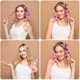 thumbnail image 7 of Hair Curlers Styling Kit 30pcs Hair Braiding Tool Wave Shape Hair Rollers Spiral Curls Heatless Hair Waver Magic Hair Curlers with Styling Hooks for Women Girls Long Hair Styling Tools (50cm), 7 of 7