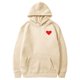thumbnail image 4 of WILLBEST Sudaderas para Hombre, Sudadera con Capucha De Manga Larga para Hombre, Sudadera con Estampado De Moda, Sudadera De Cuello Redondo De Color Sólido Mediana​​, 4 of 5