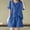 Blue plus size shorts set a1, variant on Cagogo Women Plus Size 2 Piece Shorts Set Round Neck Short Sleeve Tshirt Elastic Waisted Shorts Casual Summer Travel Outfits Loose Solid Matching Lounge Set Airport Clothes, Yellow M