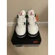 thumbnail image 5 of Ni - ke Ni - ke Air Jordan 4 Retro Shoes "White Cement" Fire Red FV5029-100 Men's Size 8.5, 5 of 5