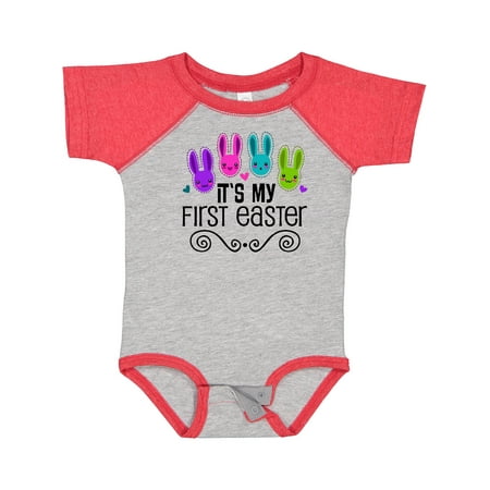 

Inktastic First Easter Baby Bunnies Gift Baby Boy or Baby Girl Bodysuit