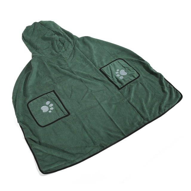 Bata de baño absorbente para perros,Albornoz para perros Toalla Súper Albornoz para perros Toalla Albornoz para perros Rendimiento confiable Jadeshay A