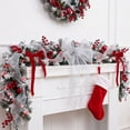 thumbnail image 5 of JeashCHAT Metal Mesh Ribbon with Foil, 10.23 inch x 32.81 feet Each Roll, Deco Mesh Ribbon for Christmas Tree, Wreaths, Swags, Centerpieces Decorating and Gift Wrapping, 5 of 6