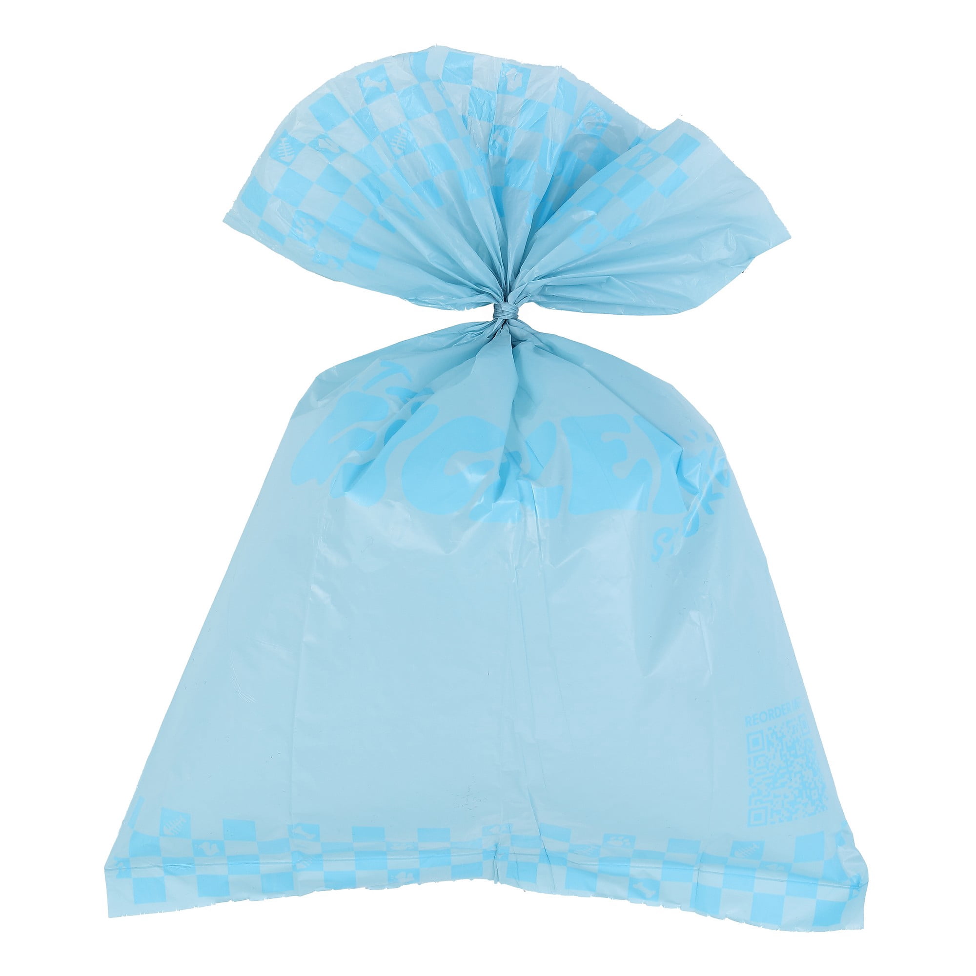 THE LICKER STORE The Licker Store 13 in. x 9 in. Extra Thick Leak Proof Unscented Dog Poop Bags, Blue (300 Count, 20-Rolls), WBG1000A-20SET