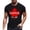 Black, variant on Outdoor Top for Men Fashion Printed Comfort Breathable Summer Clothes for Men,Army Green,L