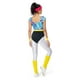 thumbnail image 5 of Disfraz de hippie de los años 80 para mujer adulta, disfraz de fantasía disco, conjunto de 6 piezas, ropa deportiva retro, disfraz de fantasía para Halloween, 5 of 5