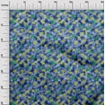 thumbnail image 2 of oneOone Viscose Chiffon Lavender Blue Fabric Triangle & Texture Sewing Craft Projects Fabric Prints By Yard 42 Inch Wide, 2 of 4