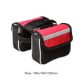 thumbnail image 4 of MTB Bike Saddle Bag Frame Front Top Tube Ciclismo Phone Case Pouch (Rojo), 4 of 6