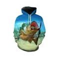 thumbnail image 2 of Sudadera con capucha para hombre, diseño de peces, estampado 3D, para amantes de la pesca, informal, de manga larga, ropa deportiva de gran tamaño, 6XL, 2 of 5