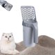 thumbnail image 1 of Recogedor de arena para gatos Petsala, Pawscoop, Pawscoop, Pawscoop Poop Scooper, Pawscoop Cat Sand Scooper, Meow Bud 2 en 1, con soporte, integrado (1 unidad), 1 of 6