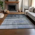 thumbnail image 6 of Addison Rugs Mayfield Washable Transitional Casual Navy Rectangle Rug, 2'6" x 3'10", 6 of 6