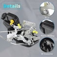 thumbnail image 6 of Unique Bargains Front Left Right Power Door Lock Actuator Motor for Hyundai Elantra 2001-2002 2.0L No.813102D000 1 Pair, 6 of 7