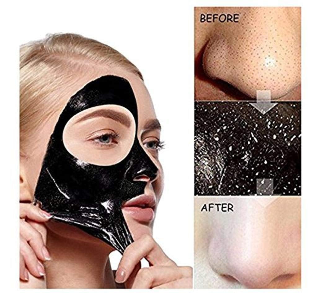 Blackhead Face Black Mask - Peel Off Quality Black Peel off Charcoal Mask - Best Mud Facial Mask May Vary - Walmart.com
