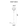 thumbnail image 2 of CWI Lighting Arza 3 Light Floor Lamp With Brown Finish, 2 of 2