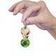 thumbnail image 1 of Xihbxyly Llavero de Fútbol, Colgante de Acero Inoxidable, Regalo para Aficionados, Accesorio de Fútbol, Perfecto para Aficionados, Decoración Única para El Coche, Tamaño 6,1 X 2,5 Cm, 1 of 5