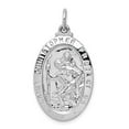 thumbnail image 4 of 925 Sterling Silver Saint Christopher Medal, 4 of 5