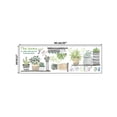 thumbnail image 4 of Etiqueta De La Pared De La Planta Etiqueta Engomada Del Arte De La Pared De La Planta Verde Decoración De La Pared De La Maceta Para La Cocina Dormitorio Baño Sala De Estar Minnieouse HA016460-00, 4 of 6