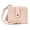 Pink, variant on Montana West Small Wallet for Women Floral Embossed RFID Bifold Mini Card Holder with Tassel, Black