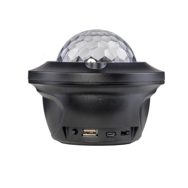 Lámpara Wifi Lámpara de grano de agua Lámpara de proyección Todo el efecto Lámpara Llama Bluetooth Música Atmósfera Pequeña lámpara de noche kaili Sencillez