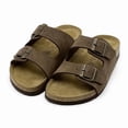 thumbnail image 2 of Kids Cork Footbed Sandals Girls Boys Classic Slip-On Slippers Toddler Adjustable Buckle Straps Summer Casual Indoor Outdoor Sandal Footwear, 2 of 6