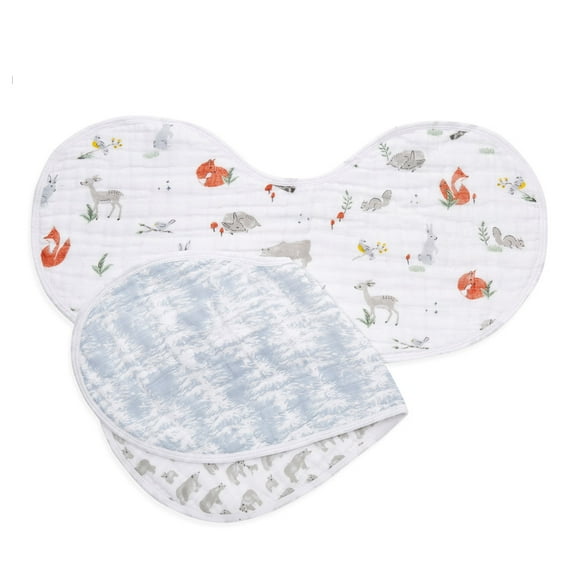 Aden + Anais Bavoirs Burpy Classiques Lot de 2 - Naturellement