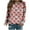 A1# Red women's novelty sweatshirts, variant on Graphic Long Sleeve Shirts For Women Valentines Day Love Heart Print Sweatshirt Casual Crew-Neck Blouse Sweater Tops