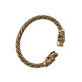 thumbnail image 1 of Alloy Man Bracelet Open End Electroplated Anti-rust Ornament Decor Bracelets Fashionable Decorative Replacing Bangle Jewelry Birthday Gift Gold Type 1, 1 of 9