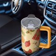 thumbnail image 5 of Winter Holiday 30oz Stainless Steel Tumbler with Handle and Straw, Leak Proof Coffee Cup Mug, Insulated Christmas Gift for Women Men, 5 of 5
