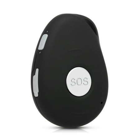 Wall Tracking System Mini GPS Tracker GPS Tracking System SOS Alarm Fall Alert Real Time Tracking Device for Kids/ Seniors ()