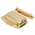 thumbnail image 3 of Tailpiece Bridge Cover, Universal Lightweight Adjustable Fixed Bridge Tailpiece, For Friends Gift Electric Guitar Gold, 3 of 8