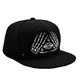thumbnail image 2 of Gorra Plana Negra Unitalla Skeleton Illuminati LMDD, 2 of 4