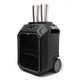 thumbnail image 4 of ECOXGEAR EcoBoulder Altavoz inteligente portátil, inalámbrico, Bluetooth, resistente al agua, flotante, de 120 vatios, con luces de fiesta y almacenamiento en seco (gris), 4 of 5