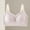 Gray, variant on Fatuov Everyday Bra for Women Seamless Full Coverage Lightly Lined Supportive Wireless Bralette Push Up Breathable Bra 40B, White