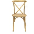 thumbnail image 4 of CSP Commerical Seating Products Rustic Tinted Raw Crossback Dining Chairs, 4 of 4