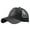 Black, variant on Adult Unisex Hat Trucker Ponytail Hat Messy Buns Glitter Plain Baseball Cap Unisex Visor Baseball Caps Fashion Head Accessory Black