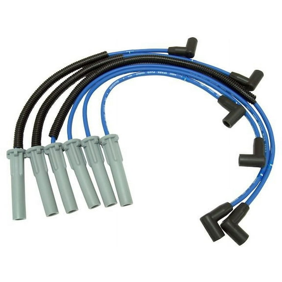 Spark Plug Wire Set - Compatible with 1996 - 2000 Dodge Caravan 1997 1998 1999