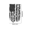 thumbnail image 3 of Tgbvmt Truck Rear Gear Flag Striation Head Car Body Stickers, High-Precision Carving, Weather and Waterproof, Easy Installation, for Custom Car Decoration and Personalized Vehicle Styling, 3 of 6