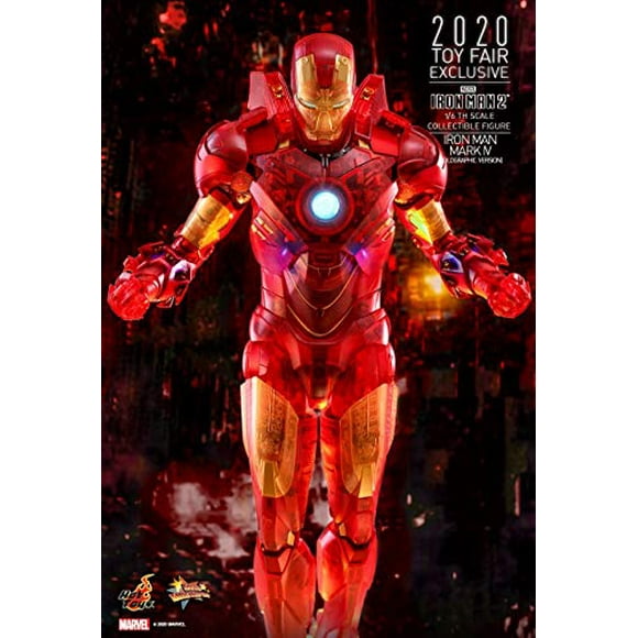 Hot Toys 1:6 Iron Man Mark IV Holographic - Iron Man 2 - Exclusive, HT906328
