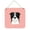 Pink, variant on Carolines Treasures Checkerboard Blue Border Collie Wall or Door Hanging Prints 6x6 multicolor