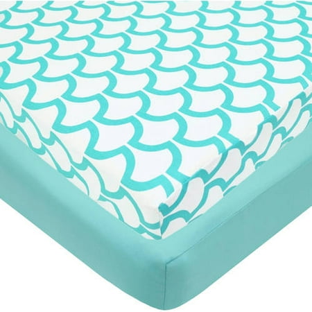 - Your Choice TL Care Cotton Percale Fitted Mini Crib Sheet, 2 Pack Value Bundle