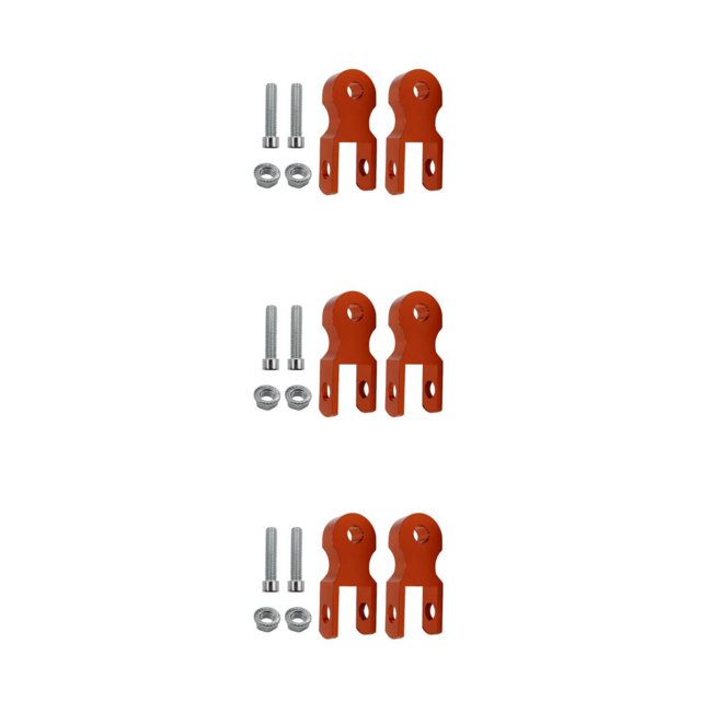 Decodeary Comfortable And Improved Grip Motorcycle Extension For CRF50 KLX110 TTR50 DRZ Orange 3Set