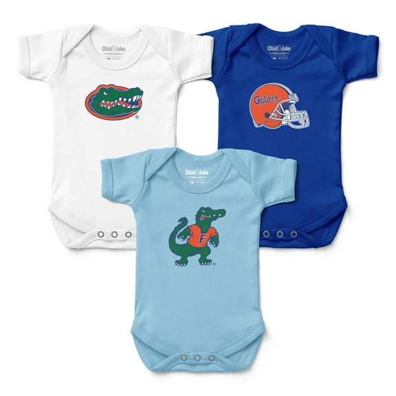 Newborn & Infant Chad & Jake Florida Gators 3-Pack Bodysuit Set