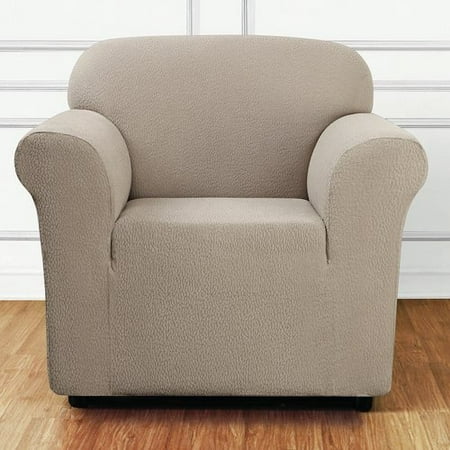 Sure Fit Stretch Delicate Leaf 1-Piece Chair Slipcover