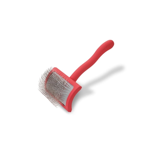 Chris Christensen Big G Slicker Brush for Dogs (Goldendoodles, Labradoodles, Poodles), Groom Like a Professional, Fluff Detangle Style, Saves Time En