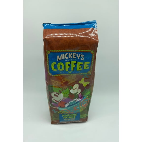 Disney Mickey's Really Swell Coffee Morning Roast Blend 12oz. New Sealed