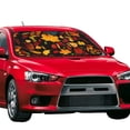thumbnail image 2 of Kdxio Autumn Maple Leaves A Print Front Windshield Sun Shade,Folding Auto Sunshade for Car Truck SUV-Medium, 2 of 5